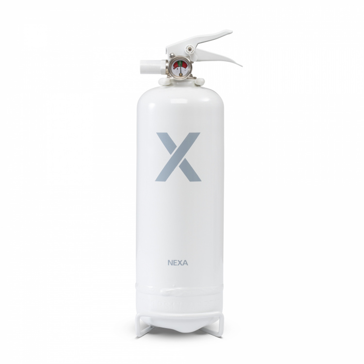 Nexa Fire & Safety Brandsläckare Vit 1kg 8A Nexa Fire & Safety Brandsläckare Vit 1kg 8A