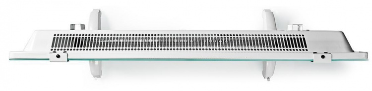 Nedis SmartLife Convectorkachel | Geschikt voor badkamer | Glazen Paneel | 2000 W | 2 Warmte Standen | LED | 15 - 35 °C | Instelbare thermostaat | Wit