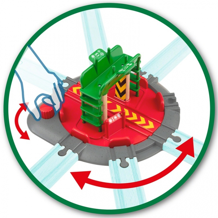 Brio 33476 Vändskiva Och Figur