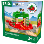 Brio 33476 Vändskiva Och Figur