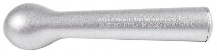 Glazen schepje, zilver