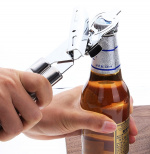 Blik-/flesopener, Roestvrij staal