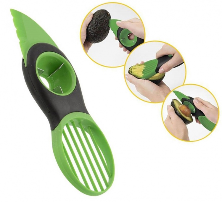 Multitool voor Avocado, 3-in-1 Multitool voor Avocado, 3-in-1