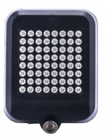 Slim automatisch fietsachterlicht met lasersensor & 64st LED Slim automatisch fietsachterlicht met lasersensor & 64st LED