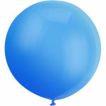 GIGANTISCHE ballon, 100 cm, 1 stuk, Blauw GIGANTISCHE ballon, 100 cm, 1 stuk, Blauw
