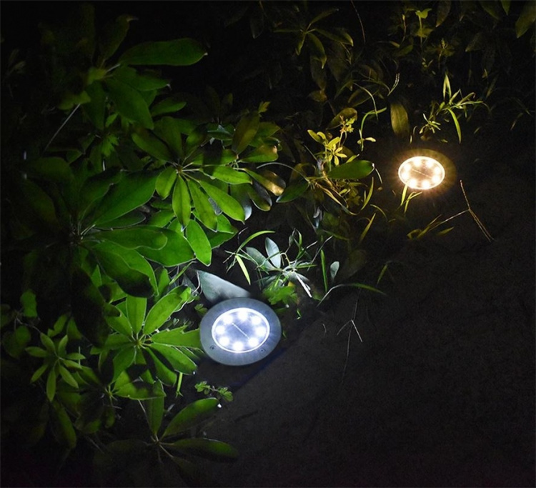 Tuinlamp op zonne-energie - Koel wit