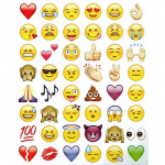 Emoji-stickers, 19 vellen met 900+ stickers Emoji-stickers, 19 vellen met 900+ stickers