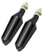 Motorfiets knipperlicht-LED, 2-pak, oranje licht