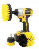 Set van 3 schrobborstels voor boormachine/schroevendraaier Set van 3 schrobborstels voor boormachine/schroevendraaier