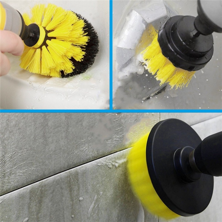 Set van 3 schrobborstels voor boormachine/schroevendraaier Set van 3 schrobborstels voor boormachine/schroevendraaier