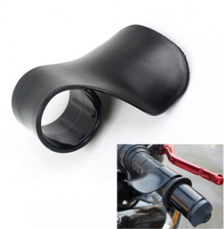 Gashulp voor motorfiets