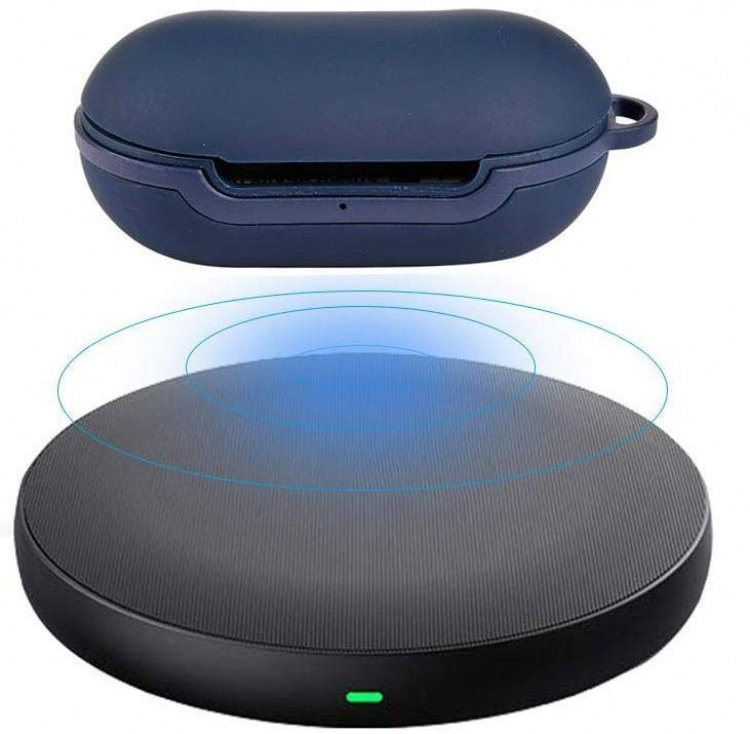 Beschermhoes voor Samsung Galaxy Buds, Blauw Beschermhoes voor Samsung Galaxy Buds, Blauw