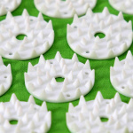 Spijkerbed met kussen dat pijn en stress verlicht, Groen.