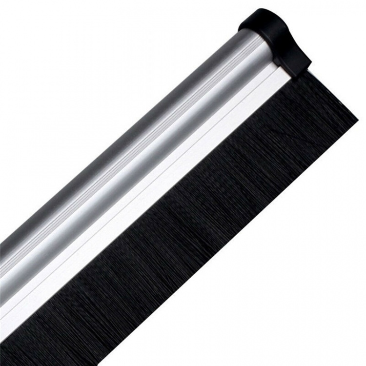 IJskrabber met borstel en telescopische steel, Zilver