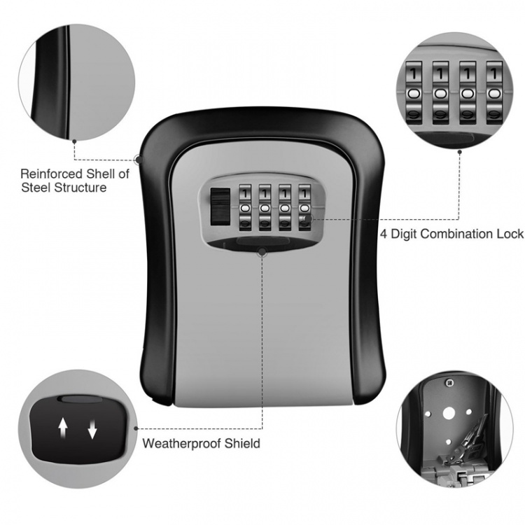 Compact Sleutelkast met cijferslot