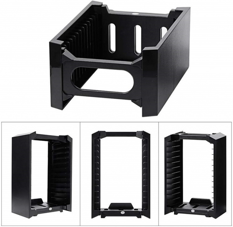 Multifunctioneel opslagrek voor PS4, Zwart Multifunctioneel opslagrek voor PS4, Zwart