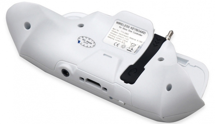 Toetsenbord voor Xbox One S-controller, Wit Toetsenbord voor Xbox One S-controller, Wit