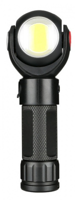 Oplaadbare T6 + COB LED 360° draaibare zaklamp met magneet Oplaadbare T6 + COB LED 360° draaibare zaklamp met magneet