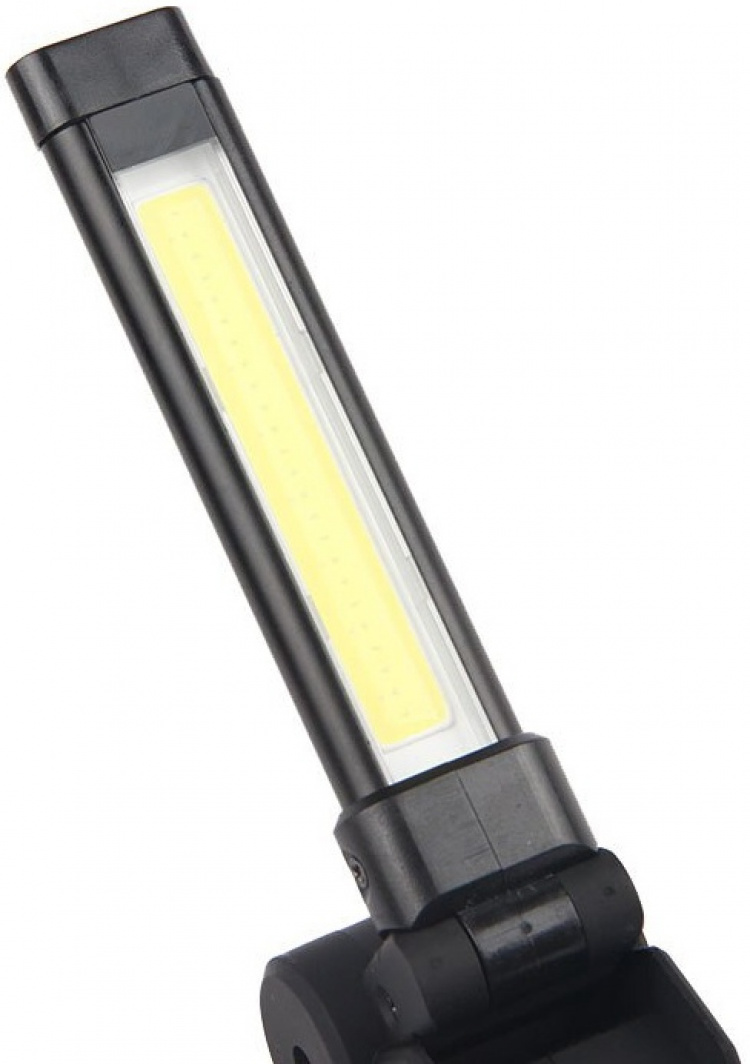 Oplaadbare zaklamp 2000mAh, zwart Oplaadbare zaklamp 2000mAh, zwart