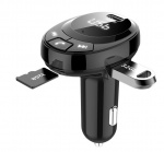 FM-zender met Bluetooth Handsfree, QC 3.0 Lader FM-zender met Bluetooth Handsfree, QC 3.0 Lader