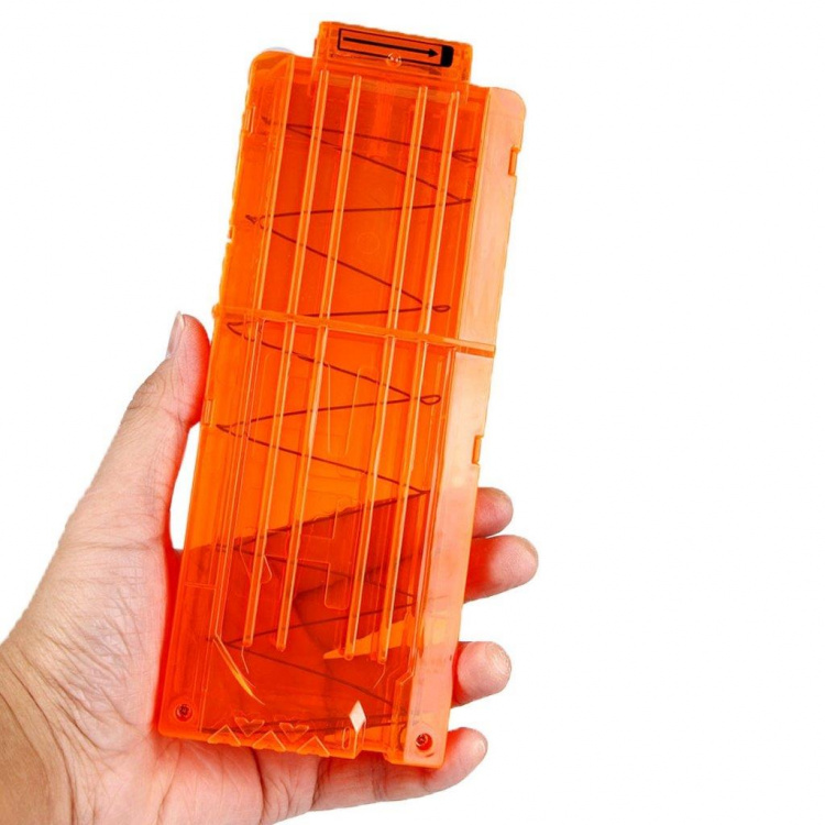 Magazine voor Nerf 15 schoten, Transparant