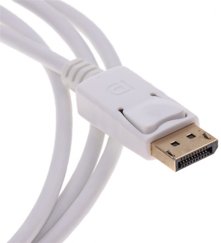 NORDIQZENZ Displayport naar mini Displayport-kabel, 1,8 m, wit