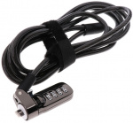 Universeel computerslot met codeslot, 1,9m Universeel computerslot met codeslot, 1,9m