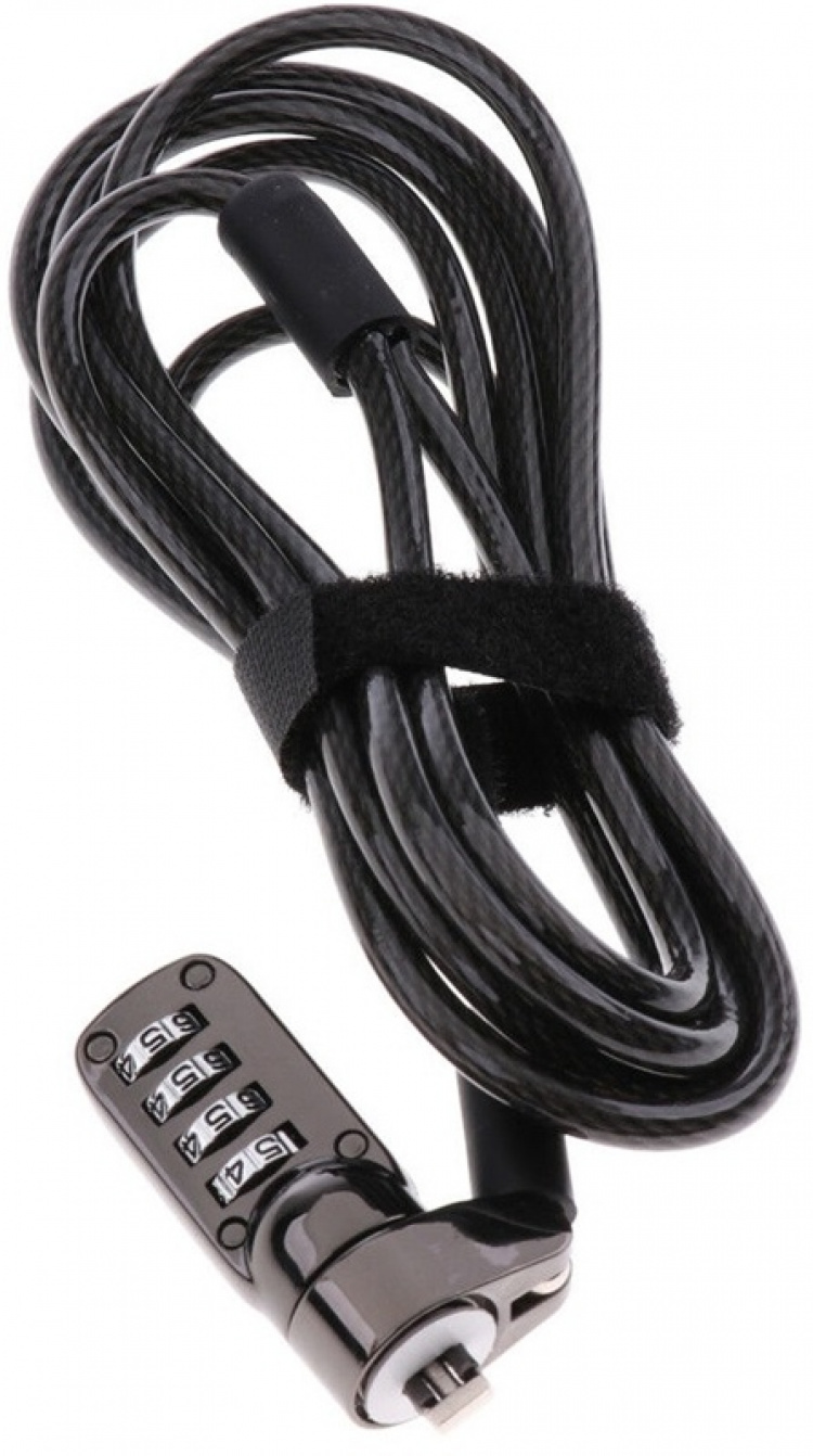 Universeel computerslot met codeslot, 1,9m Universeel computerslot met codeslot, 1,9m