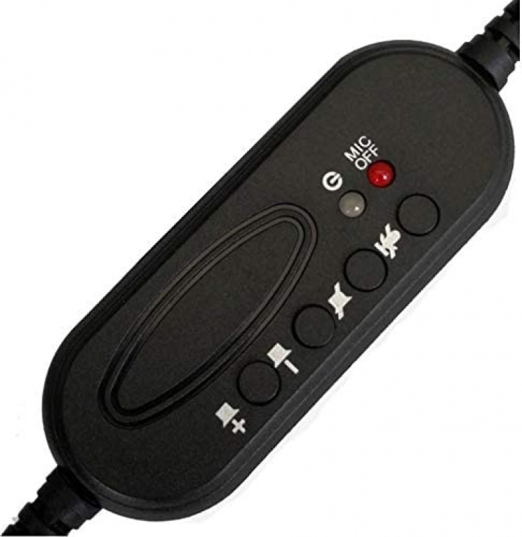 Call Center-headset met afstandsbediening, USB, Zwart Call Center-headset met afstandsbediening, USB, Zwart