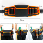 Toolbelt, Zwart/oranje