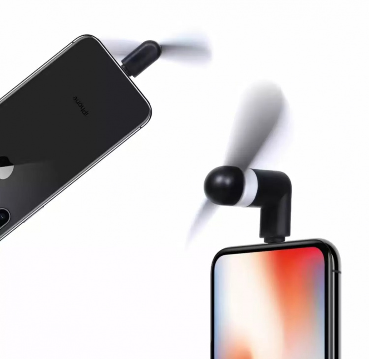 Ventilator voor iPhone met Lightning - Wit