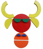 Creatieve puzzel met cirkels