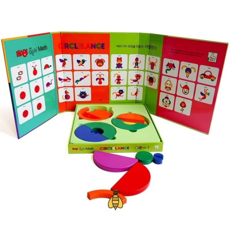 Creatieve puzzel met cirkels