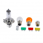 Reservdelskit met lampen voor auto, 8 delen, H4 Reservdelskit met lampen voor auto, 8 delen, H4