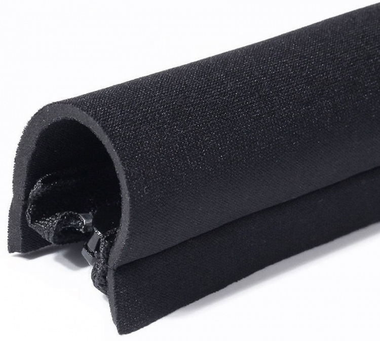 4-pack Kabelhoes met ritssluiting, Zwart