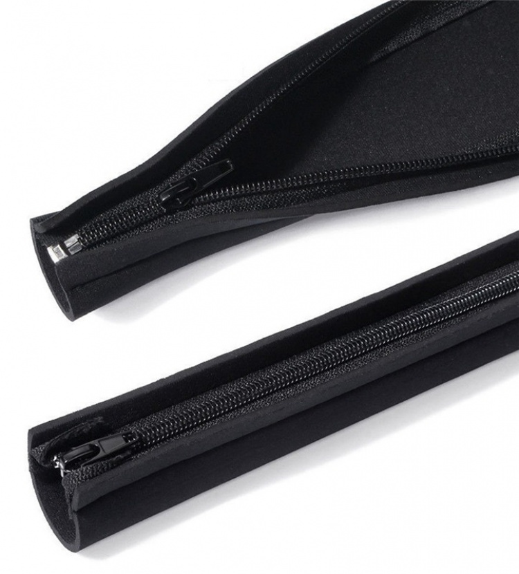 4-pack Kabelhoes met ritssluiting, Zwart