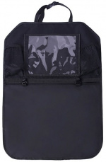 Kickcover met opbergvak, ophanghaak voor aan de auto, Zwart