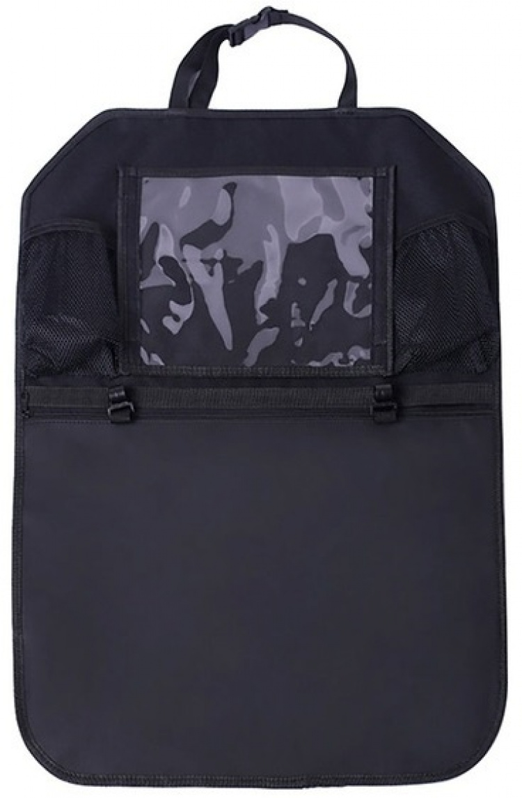 Kickcover met opbergvak, ophanghaak voor aan de auto, Zwart