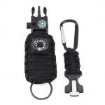 Overlevingspakket met 12 accessoires - Zwart Overlevingspakket met 12 accessoires - Zwart
