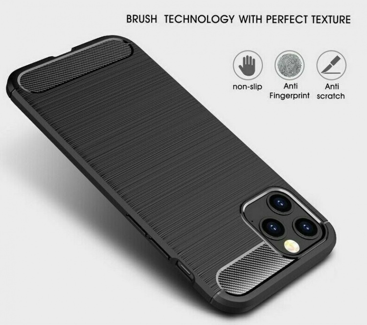 Mooie telefoonhoes voor iPhone 12 mini, Zwart