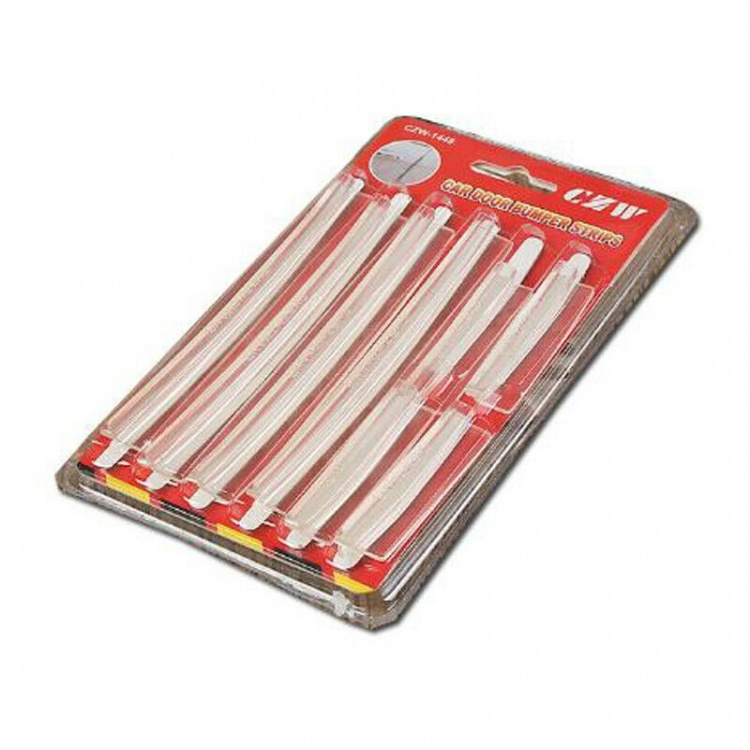 8-pack Beschermstrip voor autodeur, Transparant 8-pack Beschermstrip voor autodeur, Transparant