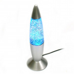 Lava lamp met glitter, licht in verschillende kleuren. Lava lamp met glitter, licht in verschillende kleuren.
