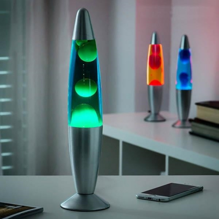 Lava lamp, Blue