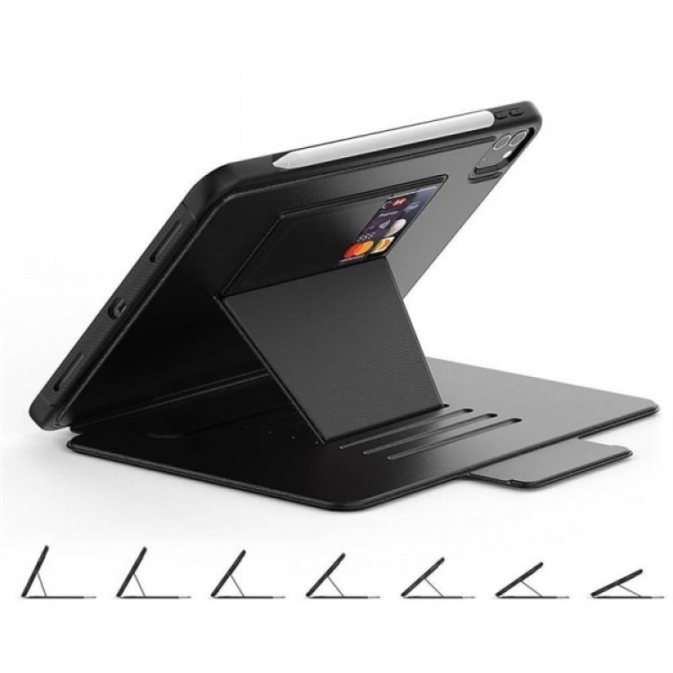 Beschermhoes voor iPad Air 4 2020 met pennenhouder, Zwart Beschermhoes voor iPad Air 4 2020 met pennenhouder, Zwart