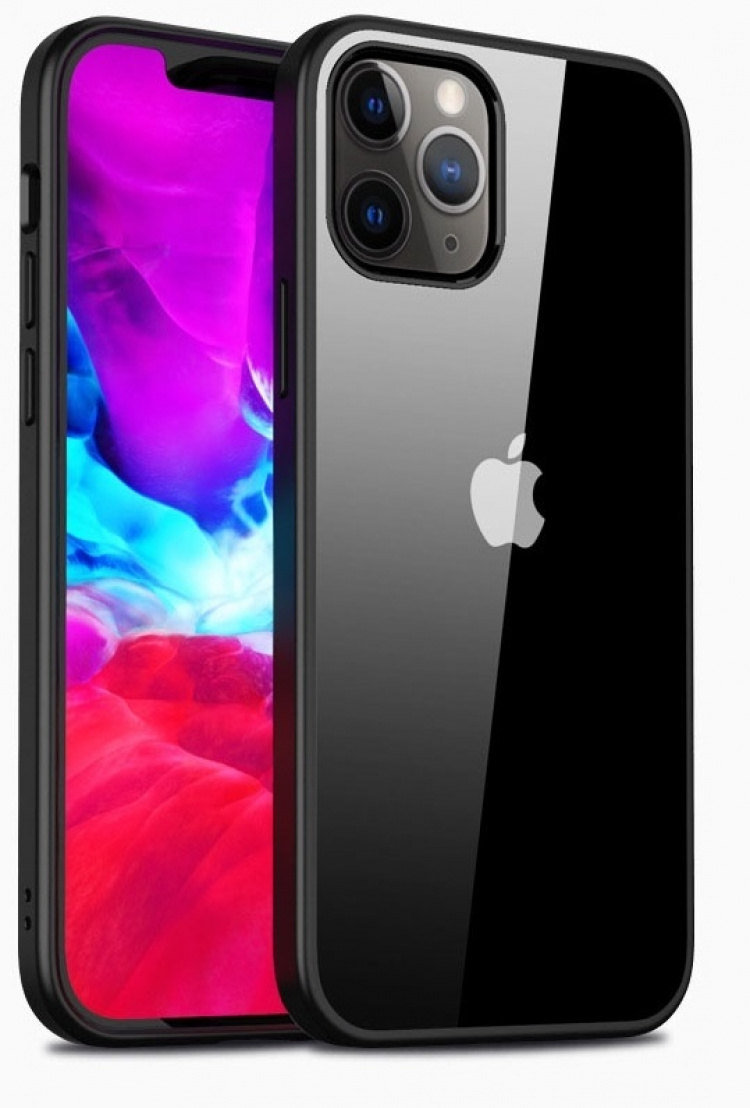 Elegant telefoonhoesje voor iPhone 12 mini, Zwart Elegant telefoonhoesje voor iPhone 12 mini, Zwart