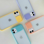 Cover voor iPhone 12/12 Pro, Lichtblauw
