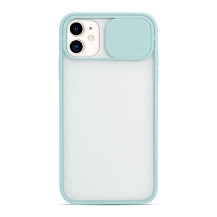 Cover voor iPhone 12/12 Pro, Lichtblauw