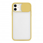 Cover voor iPhone 12/12 Pro, Geel