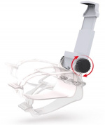 Dobe Houder voor mobiele telefoon voor PS5-controller, Wit Dobe Houder voor mobiele telefoon voor PS5-controller, Wit