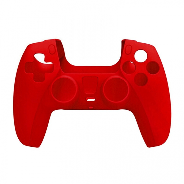 Silicone grip for PlayStation 5 (PS5) controller, Red
